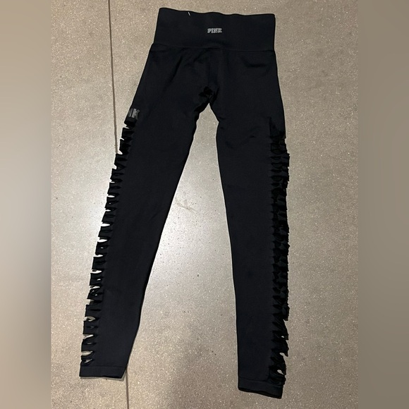 PINK Victoria’s Secret Cool and Comfy Seamless Black Leggings - Picture 8 of 13